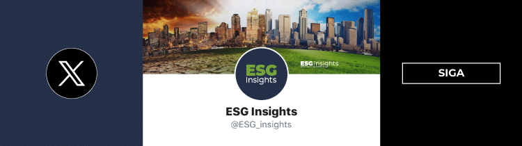 ESG Insights no Twitter / X