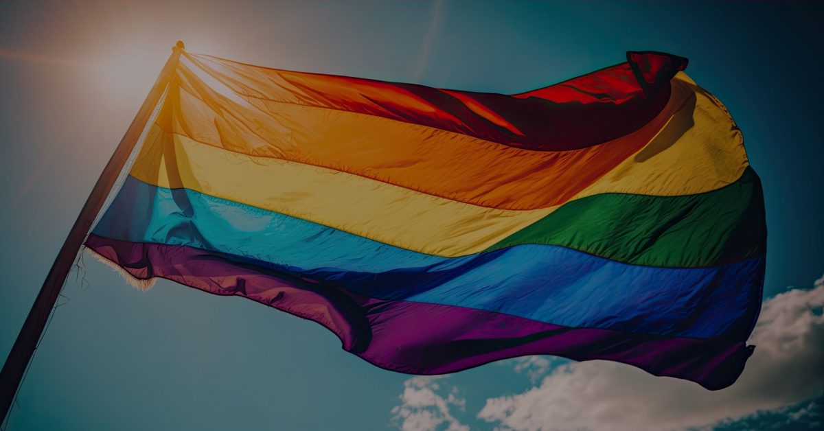 Bandeira que representa a comunidade LGBTQIAPN+