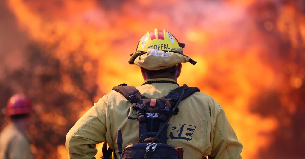 Incêndio na Califórnia