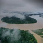 Rio Javari, na fronteira entre Brasil e Peru