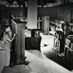 Eniac, o primeiro computador, em 1946: início do período de convivência (e dependência) do homem com a tecnologia